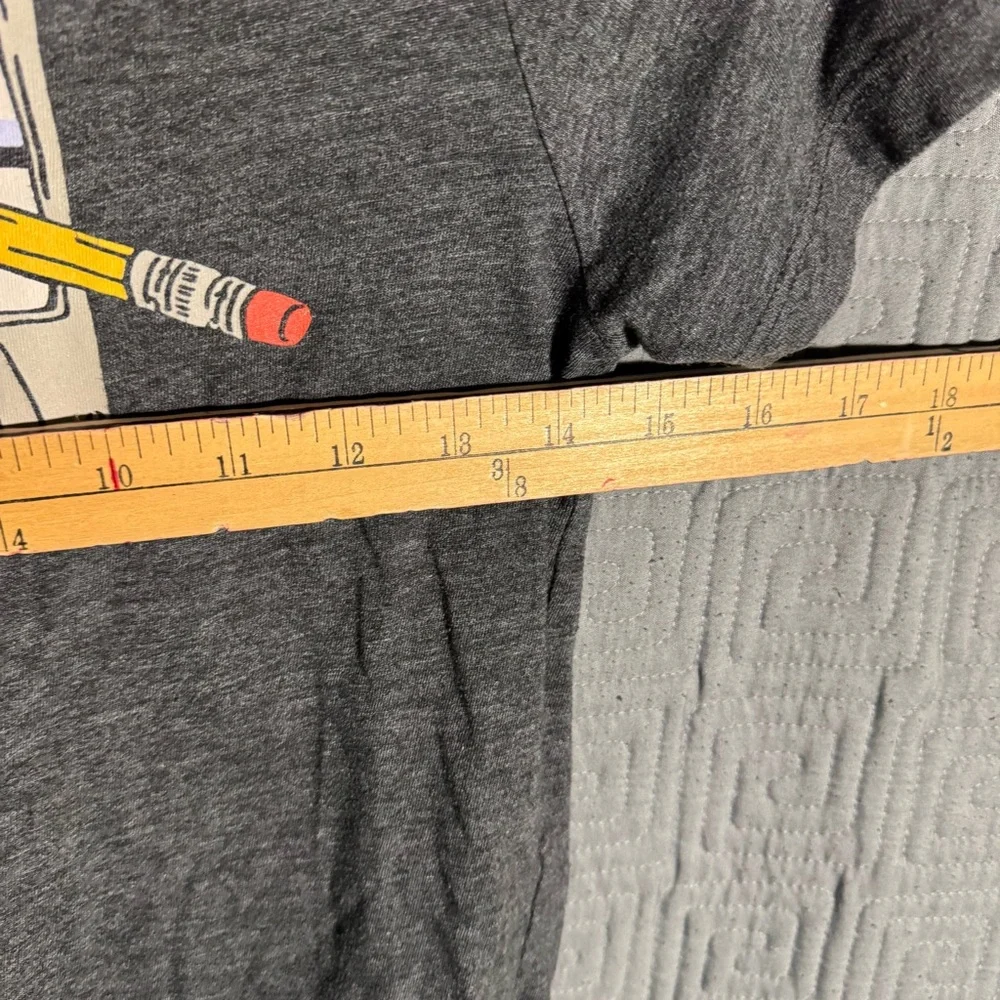Old Navy T-Shirt Boy Size Medium 8 Be Kind Grey Gray Short Sleeve